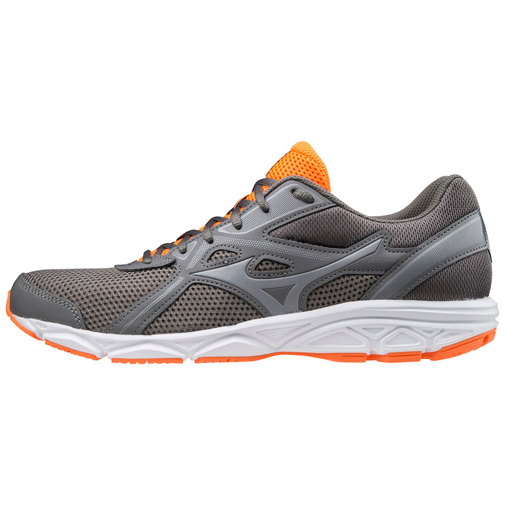 Zapatillas Running Mizuno Spark 5 Hombre Gris/Naranjas Outlet TCJK-10528